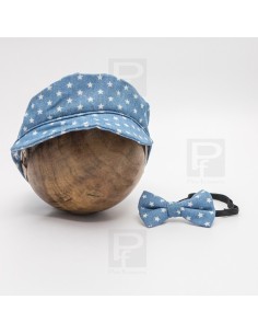 Conjunto gorra y pajarita 2