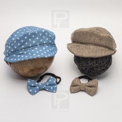 Conjunto gorra y pajarita