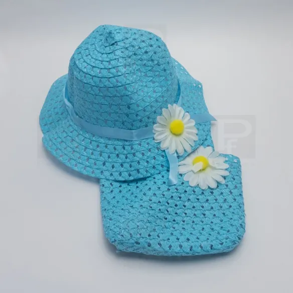 Conjunto sombrero y bolso
