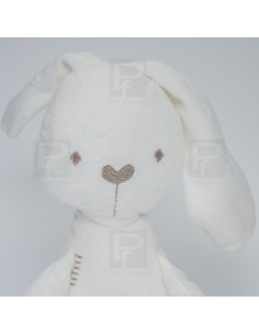 Conejito peluche blanco 2