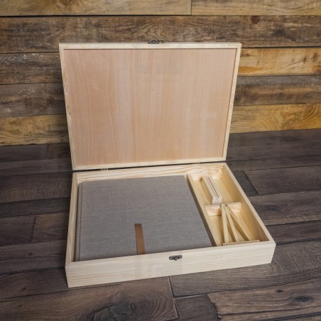 caja madera álbum caja madera álbum