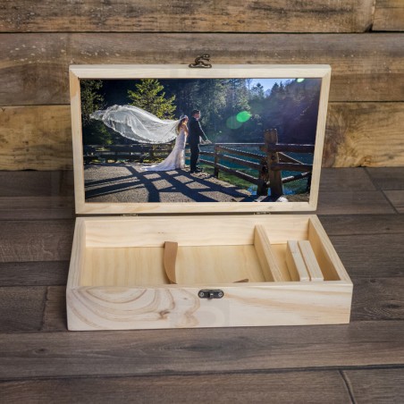 caja madera álbum caja madera álbum