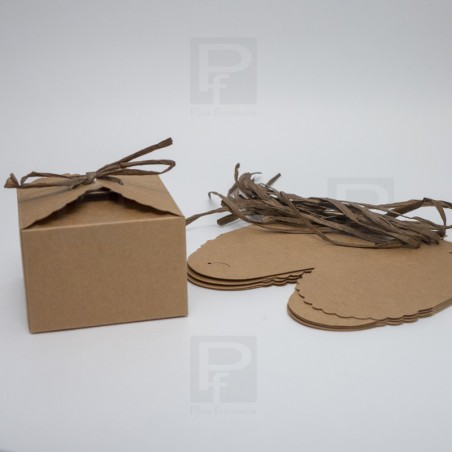 Caja kraft para regalos