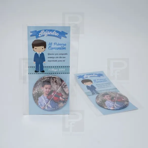 Chapas recordatorio de comunión para tus amigos, sorprenderás es nuevo