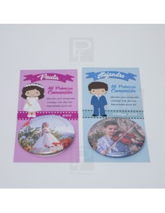 Chapas recordatorio de comunión para tus amigos, sorprenderás es nuevo 2