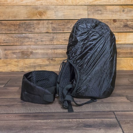 mochila fotográfica con funda