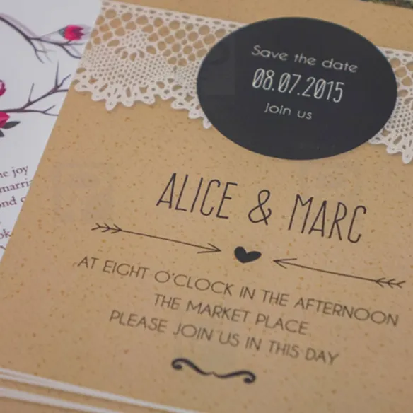 Invitaciones de boda personalizadas baratas, diseños divertidos para tu enlace