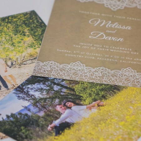 Tarjetas invitaciones boda