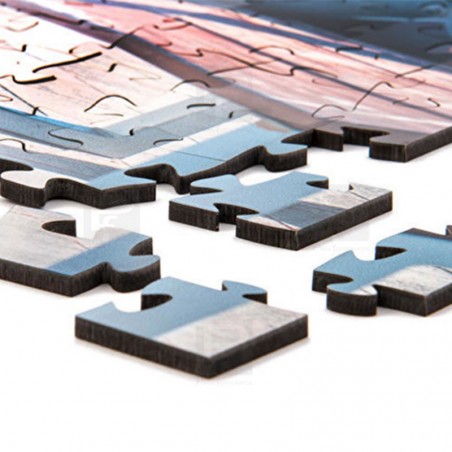 Puzzle cartón foto en caja