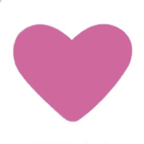 Troquel etiqueta corazón