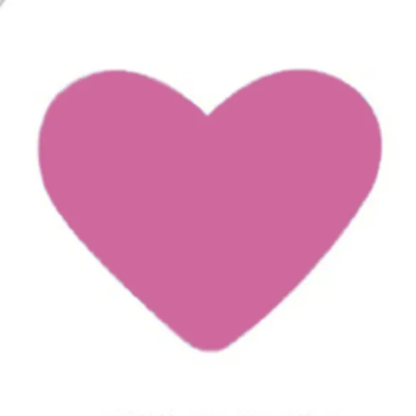 Troquel etiqueta corazón