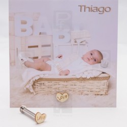 Corazón madera love