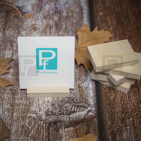 Taco madera plano lámina