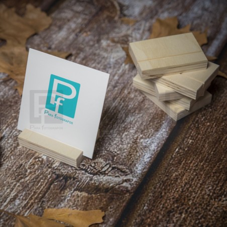 Taco madera plano lámina