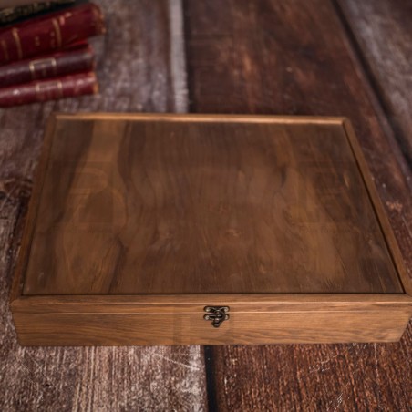 Cajas de madera para álbum 30x40 Rústica