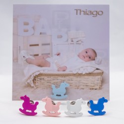 Caballo madera colores