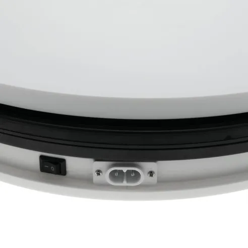 Base rotatoria eléctrica 35cm para fotografía producto y fotos 360 web