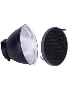 Reflector Godox 18cm Bowens con nido abeja, para sesiones luces suaves