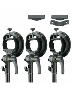 Rótula multifunción godox S2 para flashes con montura bowens universal 2