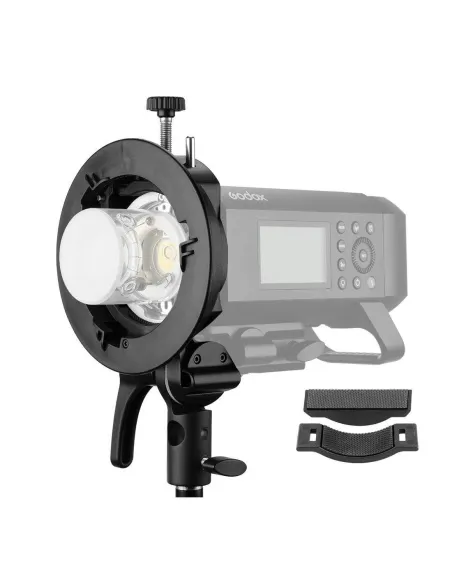 Rótula multifunción godox S2 para flashes con montura bowens universal