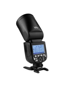 flash godox V1 con accesorios 2