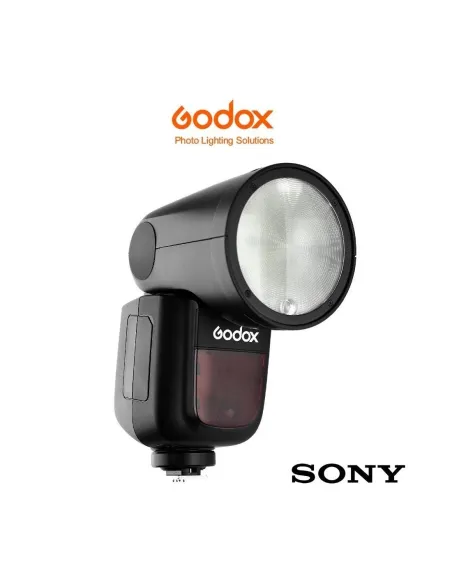 Kit flash godox V1 con accesorios fotografía y disparador Xpro.