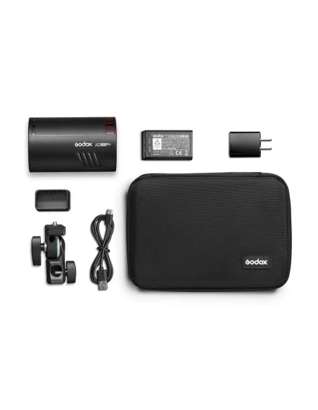 kit Flash godox Ad100pro + accesorios modificadores de luz AK-R1