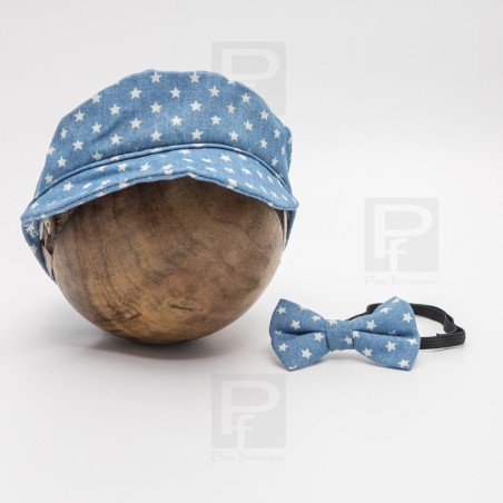 OFERTÓN Conjunto gorra y pajarita