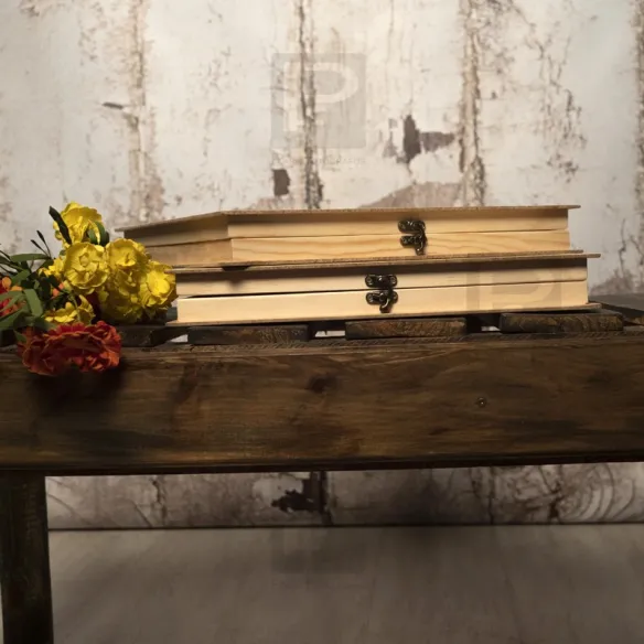 caja de madera para álbum mod. Simón