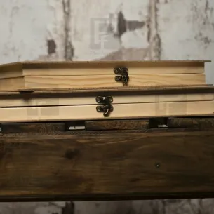 caja de madera para álbum mod. Simón 2
