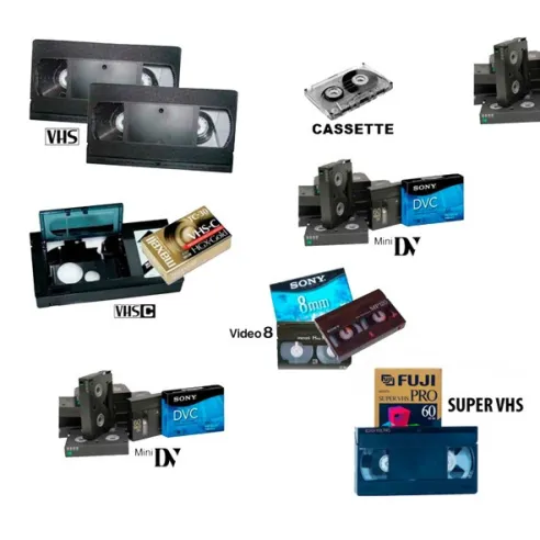 Pasar cintas a digital, sus antiguas cintas VHS, video8 en un pendrive