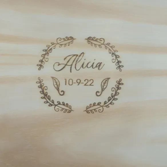 caja de madera para álbum mod. Simón