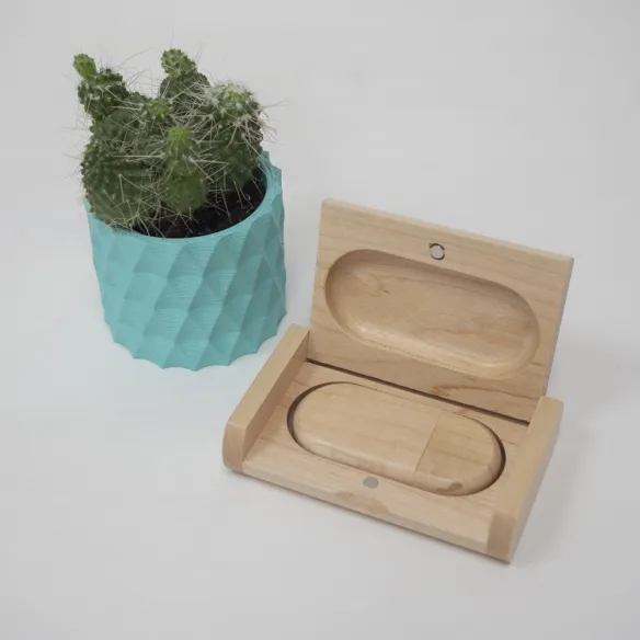 Pendrive con caja de madera para todo tipo de sesiones de fotografía