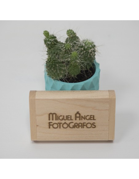 Pendrive con caja de madera para todo tipo de sesiones de fotografía