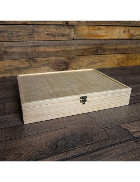 Caja madera álbum 30x30