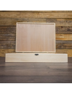 caja madera álbum