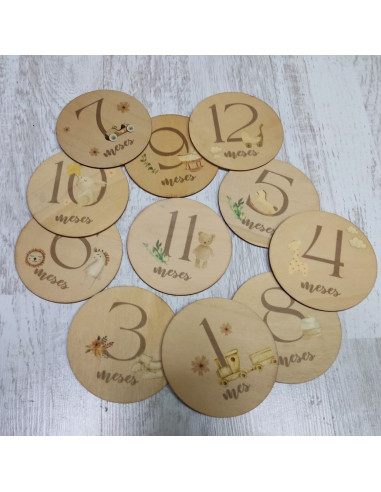 Meses madera bebe
