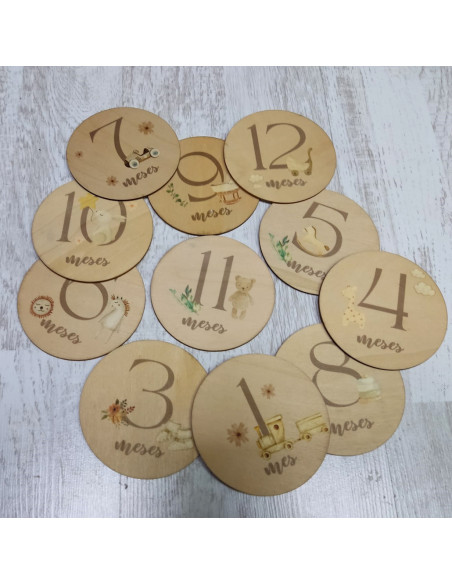 Meses madera bebe