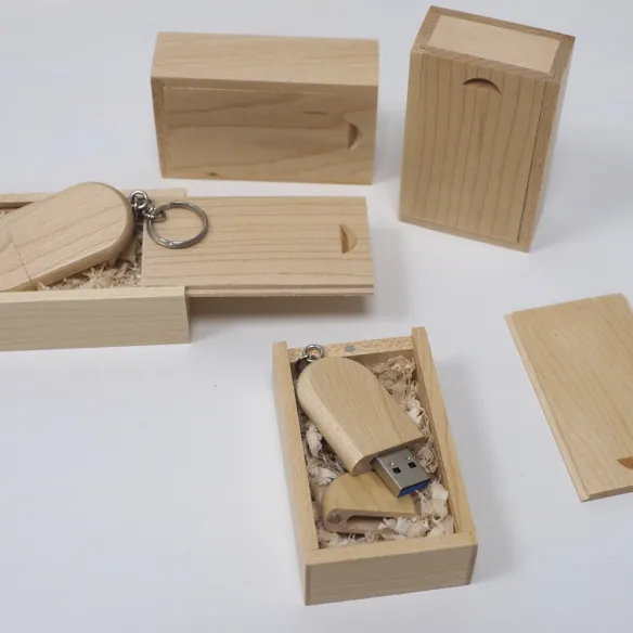 pendrive con caja para fotógrafos