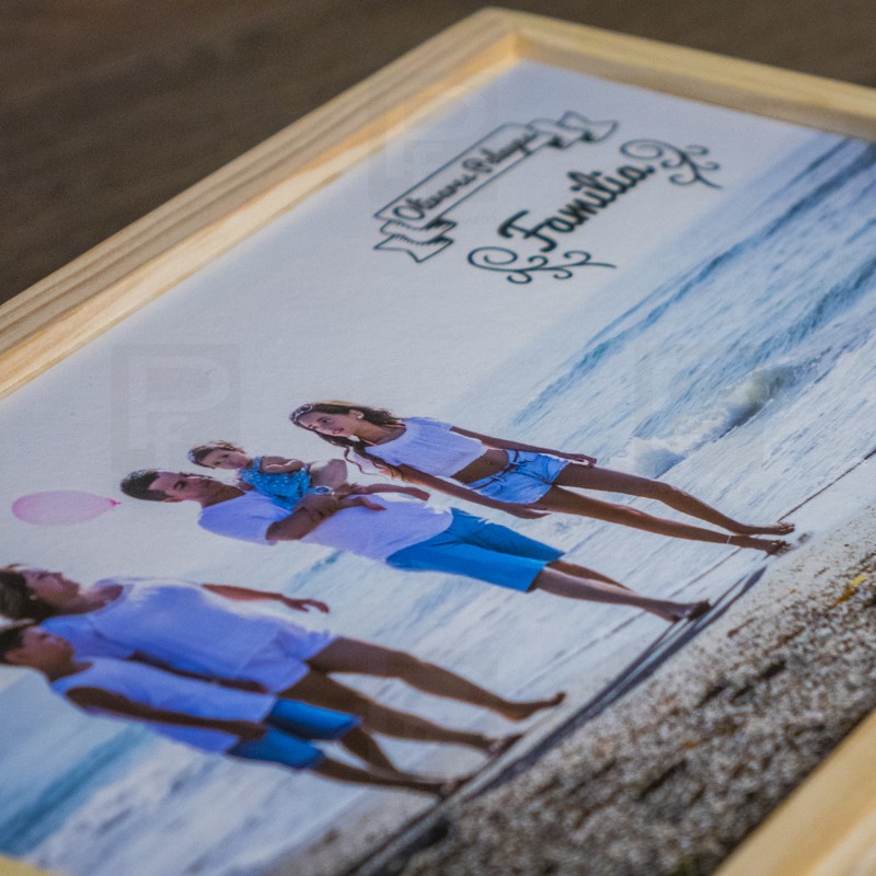 Cajas de madera para fotos 15x20