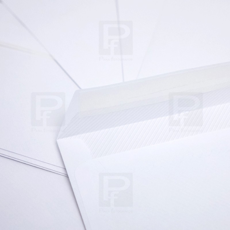 Pack 500 sobres blancos para fotos