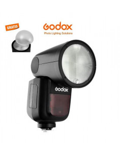 Godox V1 con cúpula