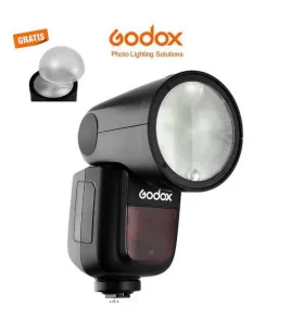 Godox V1 con cúpula