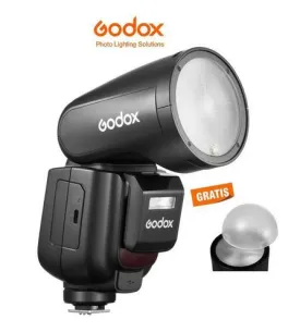 Godox V1Pro con disparador Xpro 2