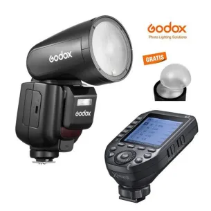 Godox V1Pro con disparador Xpro