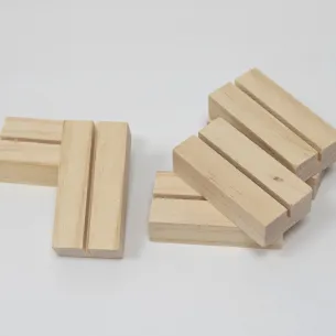 Taco madera 7 cm 2
