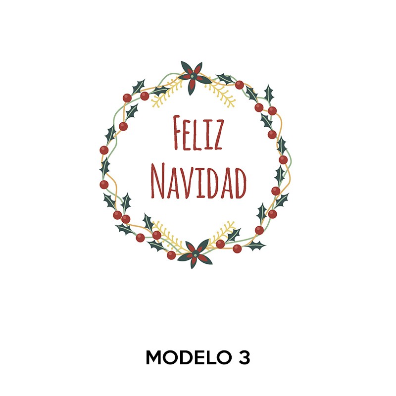 Sobres personalizados Navidad