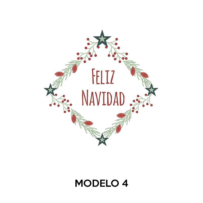 Sobres personalizados Navidad