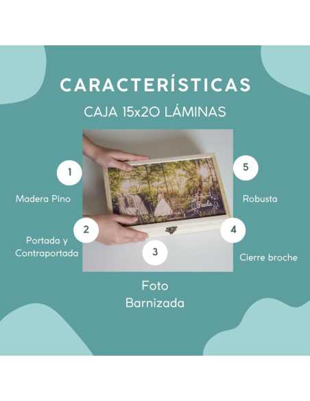 caja madera láminas