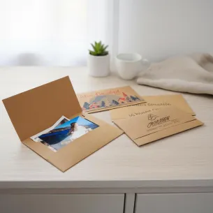 carpetas personalizadas para fotos kraft
